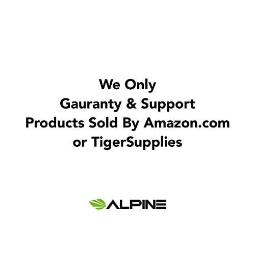 Warranty notice by Alpine for products sold by Amazon.com or TigerSupplies.