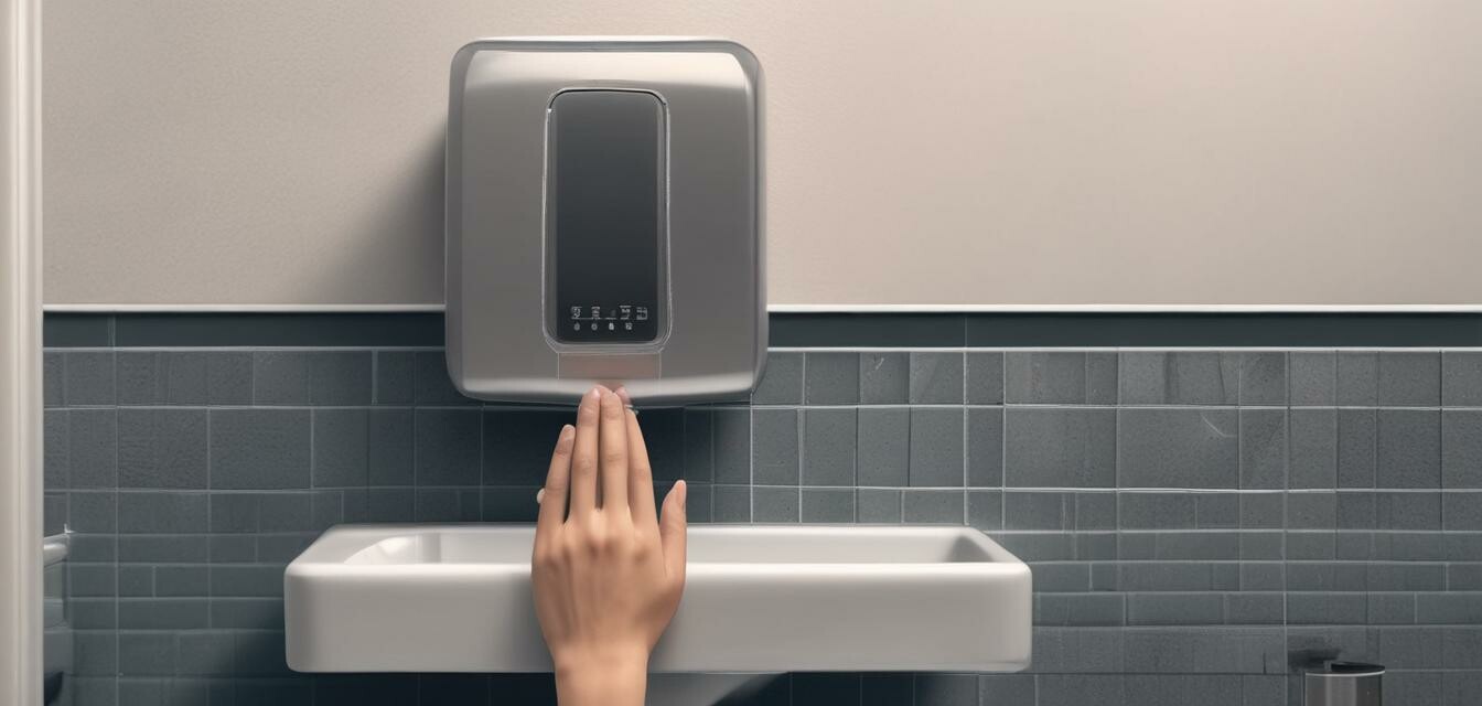 Hand dryer installation