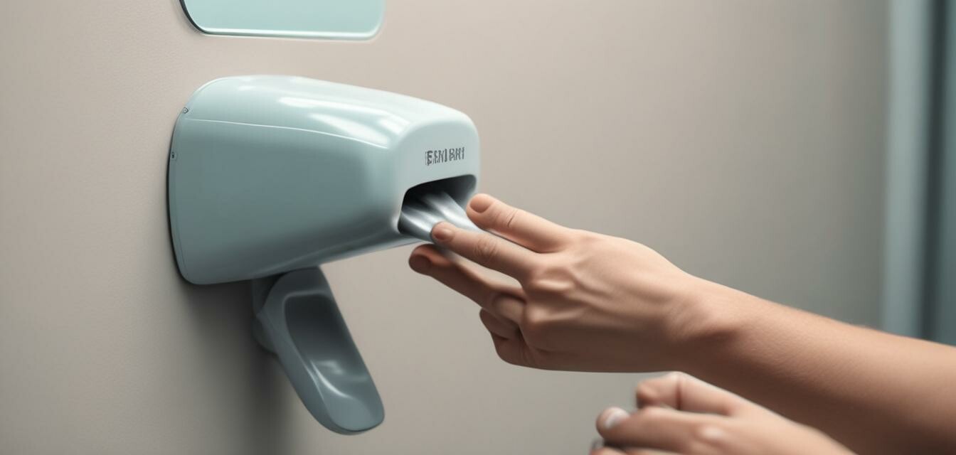 Health benefits of hand dryers