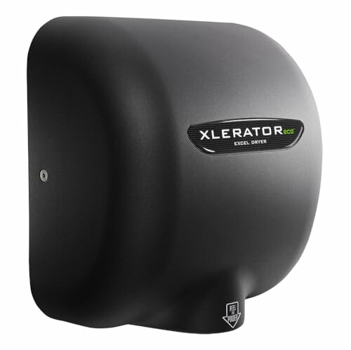 XLERATOR eco hand dryer in black